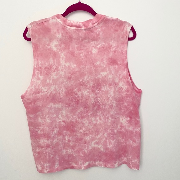 Daydreamer ☻︎ Blondie Muscle Tee ☻︎ Pink Tie Dye - Picture 14 of 16